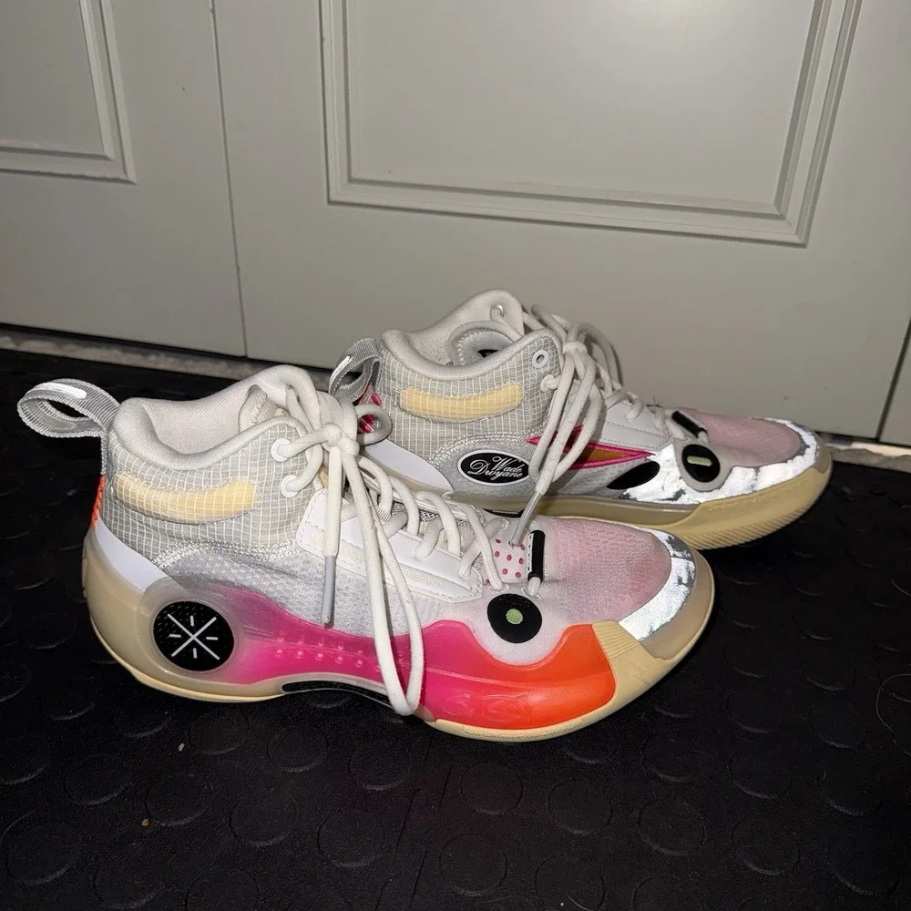 Li-Ning WAY OF WADE 10-BLOSSOM Men's Mid Top Basketball Shoes Size M/W 6.5/8